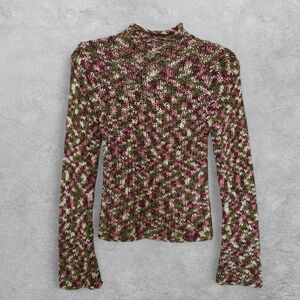GUESS Jeans Chunky Knit Sweater Youth L / Women's S 90s Y2K Bell Sleeve